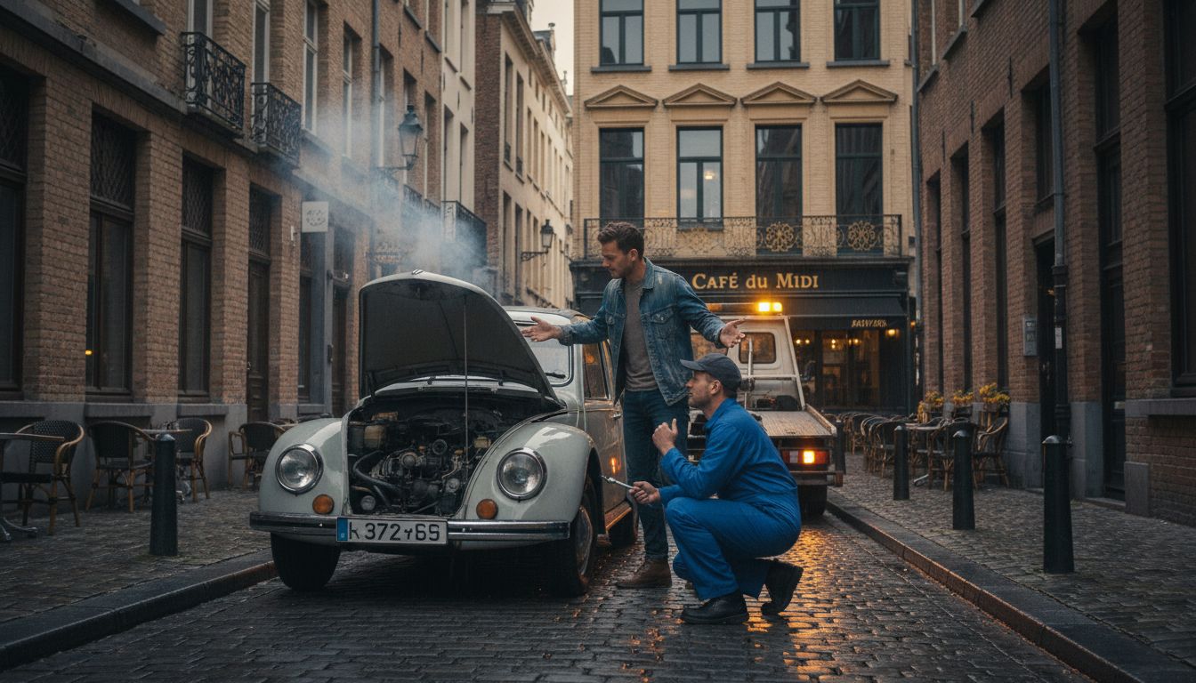 Comment faire appel à une société de dépannage à Bruxelles en cas d'accident.