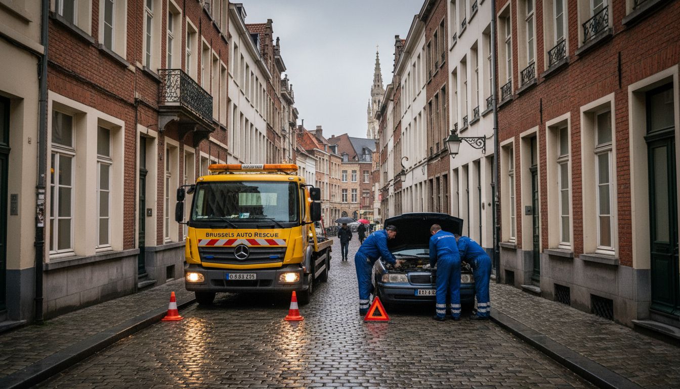 Dépannage de voiture à Bruxelles votre solution fiable en cas d'imprévu en ruelle.