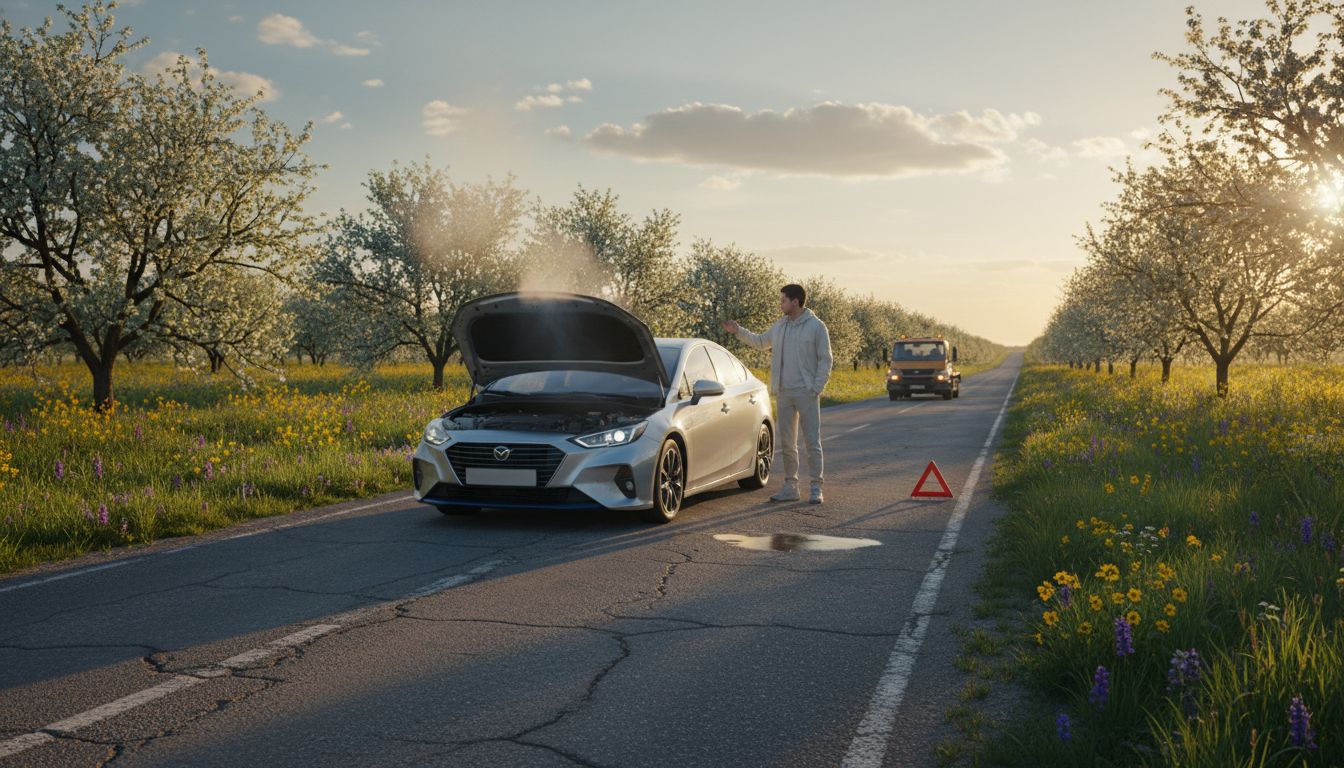 Dépannage voiture durant le printemps :