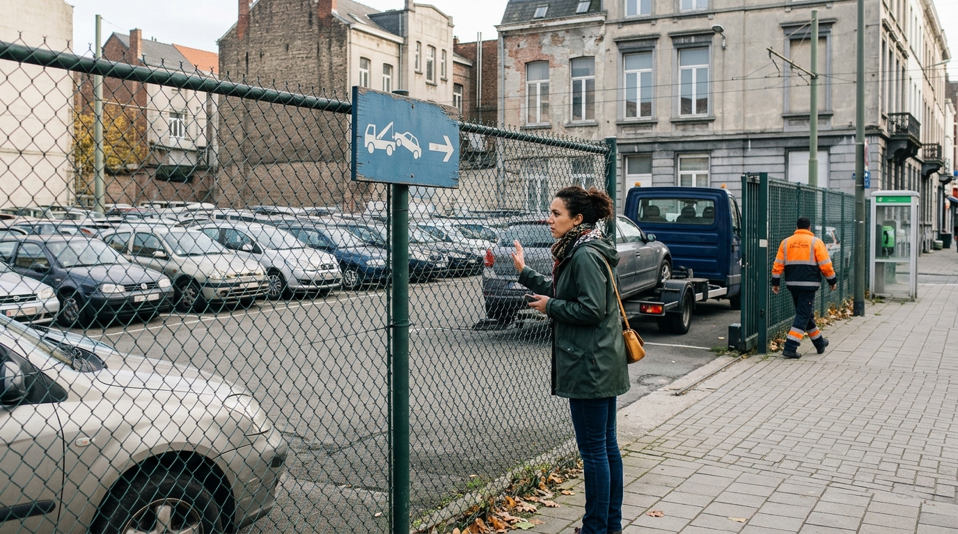 Comment savoir si votre voiture est en fourrière à Bruxelles ?